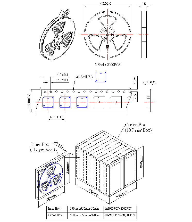 無(wú)源蜂鳴器SMD-075025H